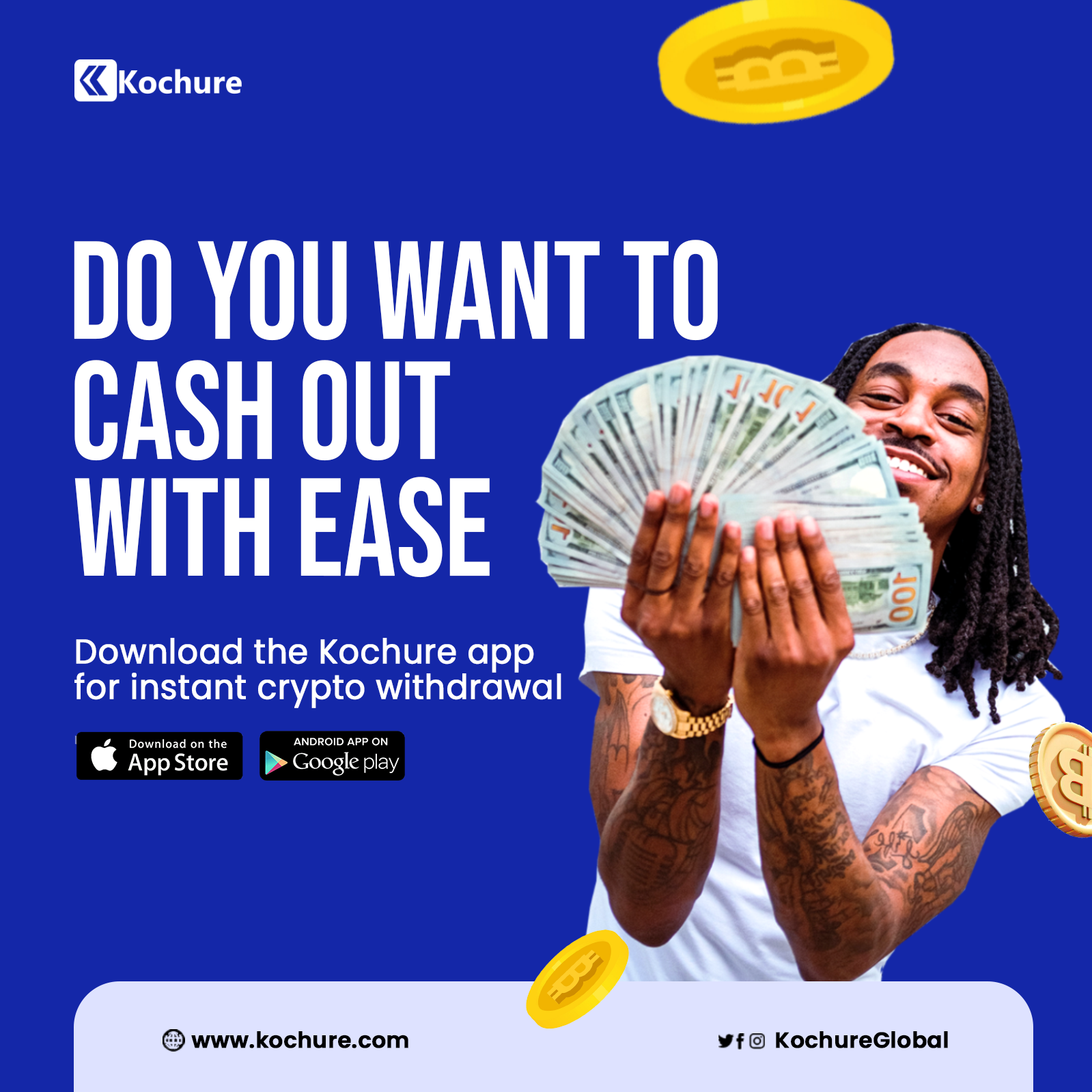 Kochure - Best App to buy and sell crypto for Nigerians